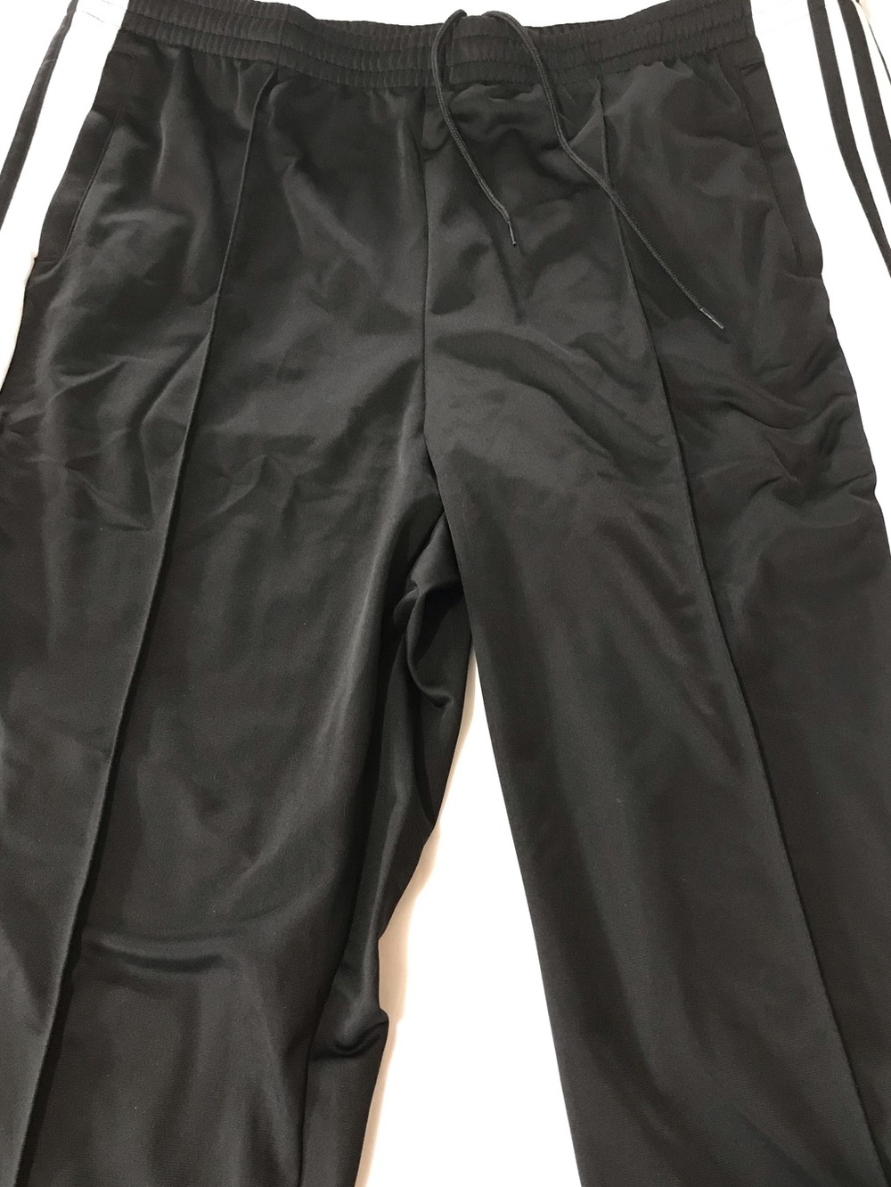 Adidas Women Adibreak Track Pants Black and White Snap-Trim Size 2X - Picture 7 of 8